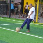 Football tournament for inmates